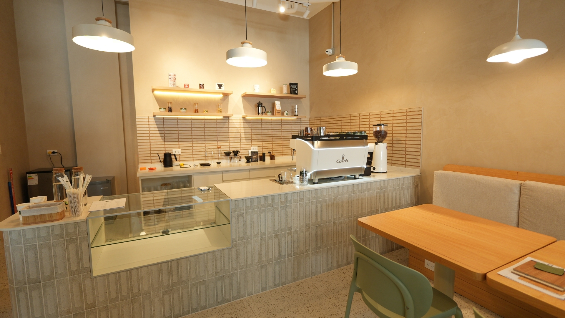 Barra de café de especialidad